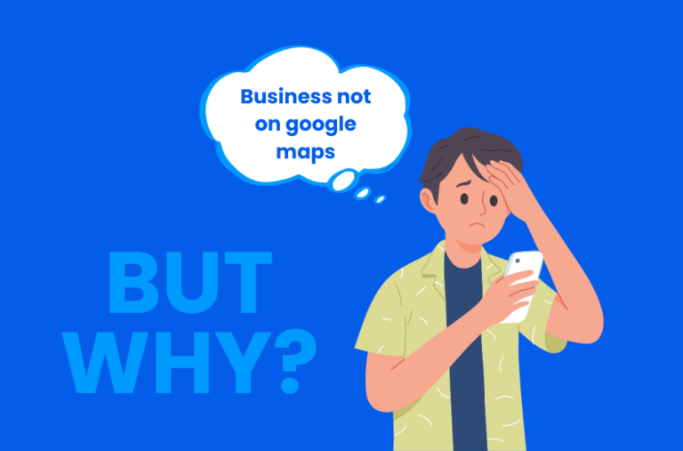 this is the featured image of the article why my business is not showing in google maps.