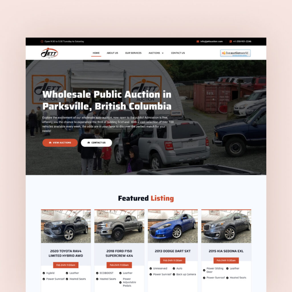 Auto-auction-website