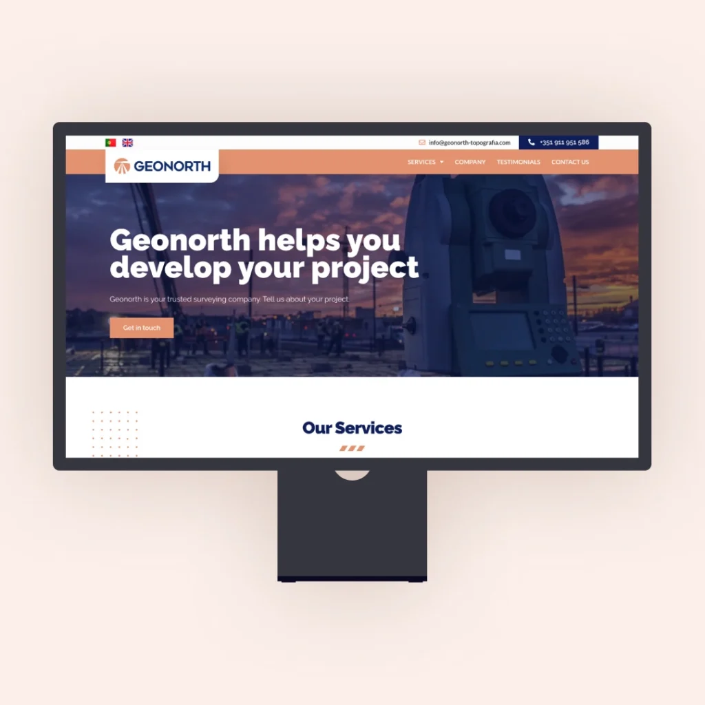 Website design for Survey Company