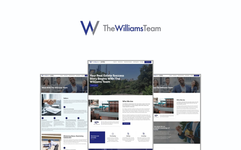 the-william-team-website-design-and development